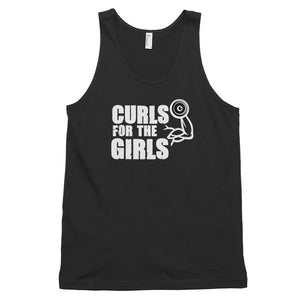 Curls For The Girls Tank Top (unisex)